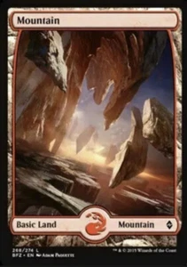 Magic the Gathering MTG Mountain (268) Battle for Zendikar   NM - Picture 1 of 1
