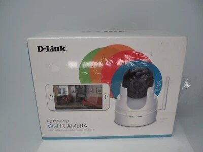 New D-Link DCS-5020L Wireless Day & Night Pan/Tilt Cloud Camera - White - Image 1 of 4