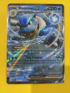 Blastoise ex 009/165 Pokemon Scarlet Violet 151 - English - Picture 1 of 2