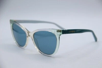 NEW LOVE MOSCHINO MOL 039/S 1BOKU CLEAR BLUE AUTHENTIC FRAMES SUNGLASSES 56-18 - Image 1 of 4