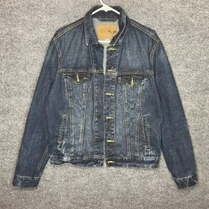 American Eagle Men's Deniem Jean Jacket Size Medium (M) Blue - Picture 1 of 5