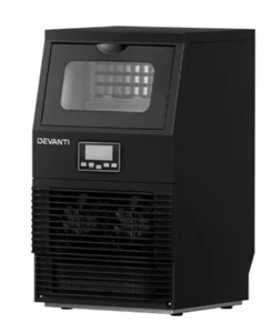 Devanti Commercial Ice Maker Machine 30kg Ice Cube Tray Bar Stainless Steel - Picture 1 of 4