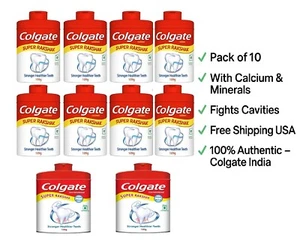Colgate Cavity Protection Toothpowder 100g x 10 | With Calcium & Minerals USA - Picture 1 of 3