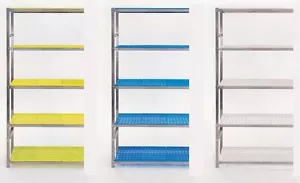 KIT SIMPLY INOX MODULO AGGIUNTIVO CON PIANI COLORATI - Foto 1 di 1