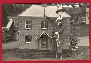 Model House Childrens Dolls House ? plain back RP pc unused AM714 - Picture 1 of 2