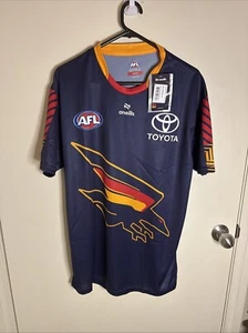 Official AFL Adelaide Crows Mens T Shirt Size L - New With Tags - Picture 1 of 3
