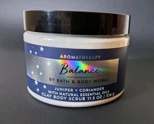 Bath And Body Works Aromatherapy Balance Clay Body Scrub 11.5oz NEW - Picture 1 of 6