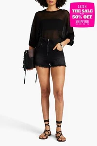 Suéter Jersey IRO Talla XS Mezcla de Lino Tejido Fino Ver a Través PVP 270 € - Imagen 1 de 7