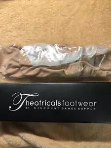 NIB Ballet Shoes Slippers Theatricals Dance Supply T2800 M Pink 10 Girls - Picture 1 of 6