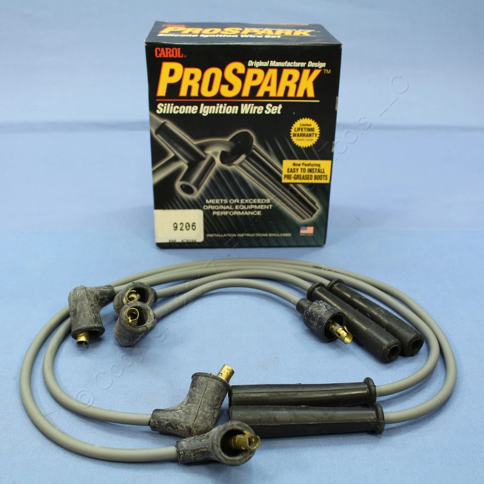 ProSpark 9206 火花塞点火线适用于 85-89 斯巴鲁 DL GL 90-94 Loyale 1.8L — 第 1/4 张图片