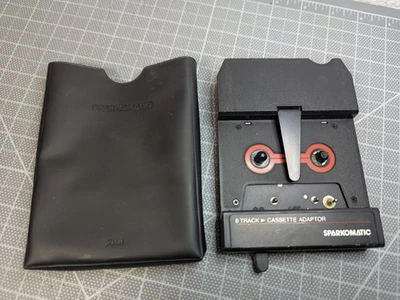Adaptador de casete estéreo de 8 pistas Sparkomatic SCA-10 sin probar Foto 1 de 4