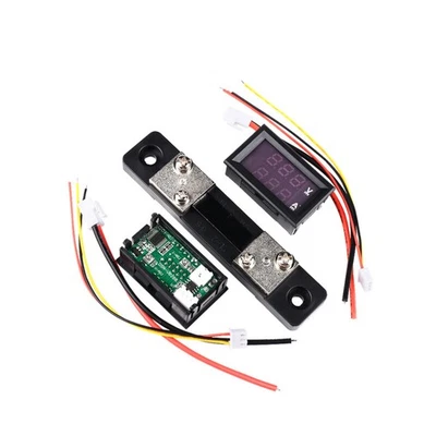 10A 50A Voltmeter Amperemeter LED Dual Digital Volt Amp Meter Anzeige Monitor - Bild 1 von 3