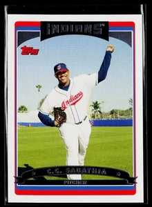 2006 Topps Set-Break #222 CC Sabathia, Near Mint or Better , (HUCK'S) - Picture 1 of 2
