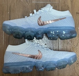 Nike Air Vapormax Flyknit 3 Explorer Light Blue Women's Sz 7.5 Running - Picture 1 of 5