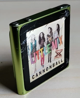 Apple iPod Nano 6th Generation Green 8 GB – Working / Cracked Screen / Weak Batt - Image 1 of 4