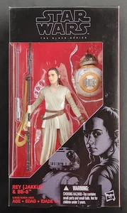 Star Wars Black Series Rey Jakku & BB-8 Droid Figure The Force Awakens 2016 - Picture 1 of 8