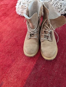 Timberland Boots Damen Gr.39 - Farbe Cognac, Getragen Gut. - Bild 1 von 4