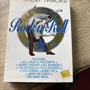 Legends Of Rock N Roll - 50 Great Tracks - Cassette Tape - Billy Haley - Comets - Picture 1 of 2