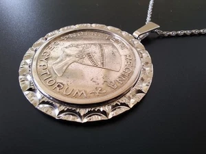 Vintage Kette Silber 925 und Anhänger 835 Nofretete Regina Ägypten - Bild 1 von 14