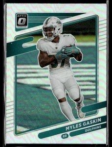 2021 Donruss Optic #61 Myles Gaskin Holo - Picture 1 of 2