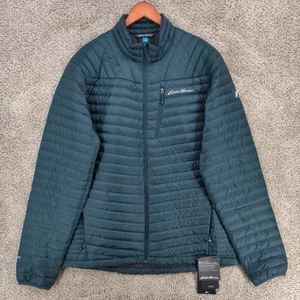Eddie Bauer Jacket Mens TL Tall Large EB 800 Goose Down First Ascent Puffer - Picture 1 of 22