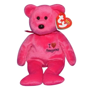 Ty Beanie Baby Pennsylvania I Love - MWMT (exclusivo del estado del oso) - Imagen 1 de 1