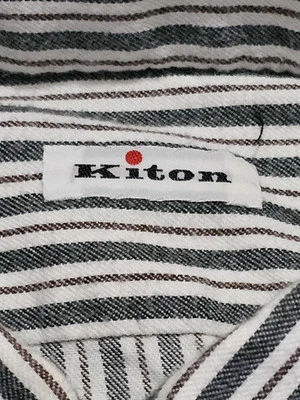 Camicia sartoriale uomo Kiton taglia M - Immagine 1 di 4