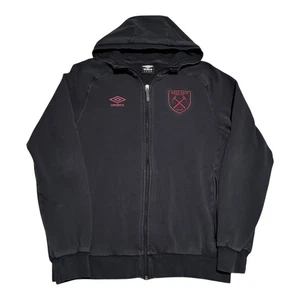 Umbro Westham United London Football Club Full Zip Hoodie Men's L - Picture 1 of 7