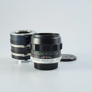VERY GOOD MINOLTA MC Macro Rokkor-QF 50mm F/3.5 + 14mm 21mm 28mm Extension T - Picture 1 of 24