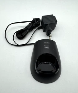 Gigaset 4000 L S1402 Ladeschale mit Netzteil Ersatz Telefon Schwarz - Bild 1 von 4