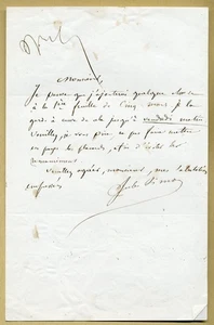 Jules Simon (1814-1896) - Philosophe et politicien - Lettre autographe signée - Picture 1 of 1