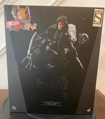 Hot Toys DX17 Star Wars TPM Darth Maul escala 1/6 EXCLUSIVO con Speeder Sith Foto 1 de 4