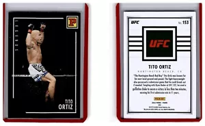 2022 Panini UFC Edición Debut Reino Unido Exclusivo Leyendas Verdes #153 Tito Ortiz - Imagen 1 de 1