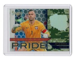 Artur Boruc 2015-16 Panini Select National Pride Camo Prizm /249 Poland