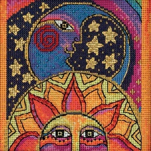 Celestial Joy Beaded Cross Stitch Kit Mill Hill 2018 Laurel Burch LB141815 - Picture 1 of 2