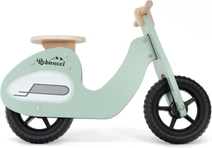 Moto per Bambini Senza Pedali Montessori Motorbike 73X27X51 Cm Triciclo in Legno - Foto 1 di 12