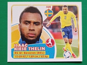 2018 Gol Russia World Cup FIFA #427 ISAAC KIESE THELIN Sweden Soccer Team Promo