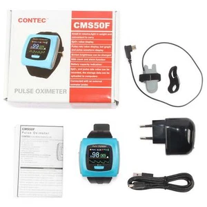 CE FDA wrist Pulse Oximeter, Spo2 Monitor,OLED USB+SW,Daily, Overnight,Sleep,50F - Picture 1 of 12