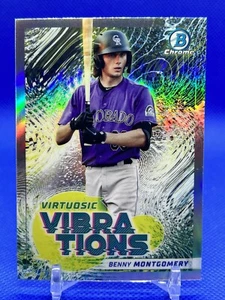 2022 Bowman Virtuosic Vibrations Benny Montgomery #VV-17 - Picture 1 of 2