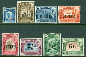 SG 20-27 Aden, Shihr & Mukalla 1951 set di 8. GATTO fine non montato come nuovo £38 - Foto 1 di 1