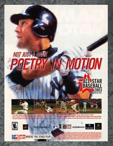 All-Stars Baseball 2003 Nintendo GameCube - Print Ad Original Art 7,75x10,50 - Bild 1 von 1