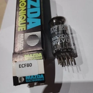ECF80 TUBE ELECTRONIQUE   MAZDA  ECF 80      Nos     TIR10 - Picture 1 of 2