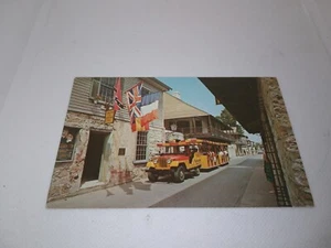 Vecchia cartolina St. George Street St. Augustine FL città più vecchia degli Stati Uniti anni 60 - Foto 1 di 2