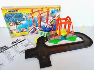 MATCHBOX Action System 4 Boat Bridge playset 1996 Vintage Incomplete - Picture 1 of 7