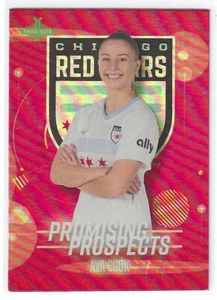 2022 PARKSIDE NWSL PROMISING PROSPECTS RED #16 AVA COOK CHICAGO RED STARS - Picture 1 of 1