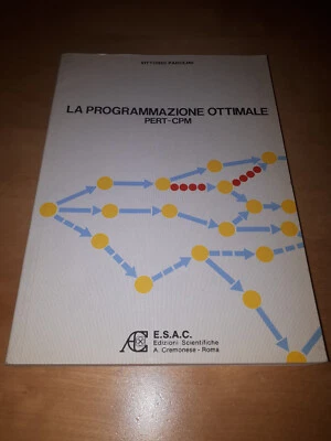 LA PROGRAMMAZIONE OTTIMALE – PERT-CPM – PAROLINI – E.S.A.C. - 1984 - Immagine 1 di 4