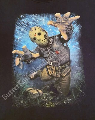 Friday The 13th Part 6 T Shirt 3XL Fright Rags Midnight Madness Rare Jason Lives - Image 1 of 4