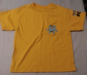Pokemon Boys 4Shirt Nintendo #68 Machamp Yellow Blue Pocket - Picture 1 of 7