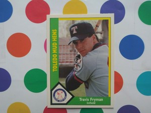 1990 TOLEDO MUD HENS CMC #18 TRAVIS FRYMAN