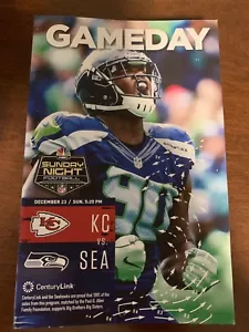 Seattle Seahawks-Kansas City Chiefs 2018 gameday program 12/23/18 - Picture 1 of 1